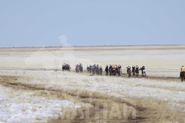 Дорнод аймгийн морин спорт уяачдын холбооны 15 жилийн ойд түрүүлж айрагдсан хурдан хүлгүүд